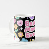 Tolle Mutter überhaupt süße Kinder Style-Design Kaffeetasse (Vorderseite Links)