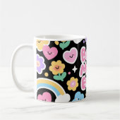 Tolle Mutter überhaupt süße Kinder Style-Design Kaffeetasse (Links)