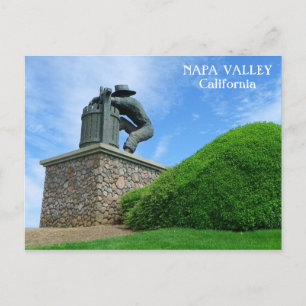 Tolle Napa Valley-Postkarte! Postkarte