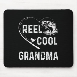 Tolle Oma Retro-Angler für Mütter Mousepad