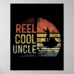 Tolle Onkel Angelgeschenke Onkel Geburtstag Vintag Poster