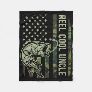 Tolle Onkel-Tarnung Amerikanische Flagge Lustiger Fleecedecke