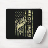 Tolle Opa-Angler-Tarnung Vatertag Mousepad (Mit Mouse)