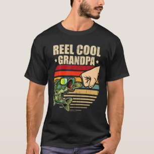 Tolle Opa Retro-Angeln Vatertag Geschenk  T-Shirt