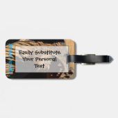 Tolle Orte - Denali Alaska Einfache Ausweise Perso Gepäckanhänger (Rückseite horizontal)