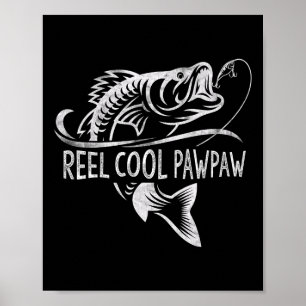Tolle Papap-Fischgeschenke Papap zum Vatertag Poster