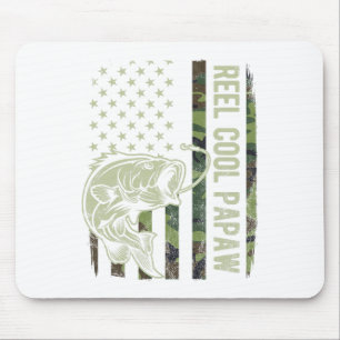 Tolle Papaw-Tarnung Amerikanische Flagge Vatertag  Mousepad