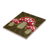 Tolle Pilz-Pilze Fliese (Seite)