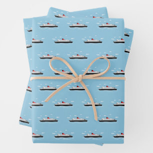 Tolle Poolparty Geschenkpapier Set