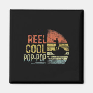Tolle Pop-Pop-Angeln Geschenke Pop-Pop Geburtstag Magnet