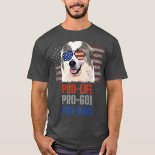 Tolle Pyrenäen Pro Leben Pro Gott Pro Hunde Premiu T-Shirt
