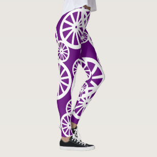 Tolle Rad Kreis Muster Leggings