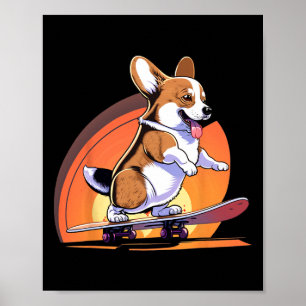 Tolle Rad Tiere Uni Kinder Und Erwachsene Schwarz  Poster