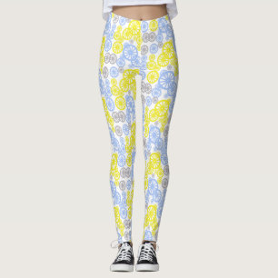 Tolle Radkreis-Muster-Pastellfarbene Leggings
