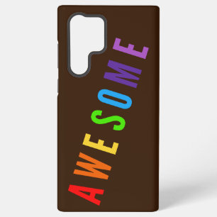 TOLLE REGENBOGENFARBENE POSITIVE GLÜCKLICHE TEXT B SAMSUNG GALAXY HÜLLE