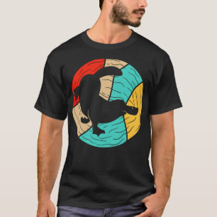 Tolle Retro-Geschenke Vintage-Liebhaber Lab Schwar T-Shirt