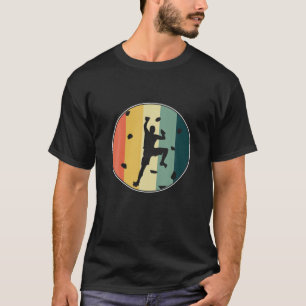 Tolle Retro-Wandkletterer Fels-Bergsteigen T-Shirt