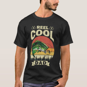 Tolle Rolle Papa Retro Vintage Angeln Fischer Vate T-Shirt