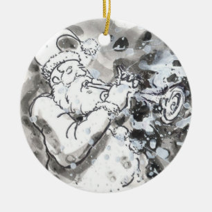 "Tolle Sankt " Keramik Ornament