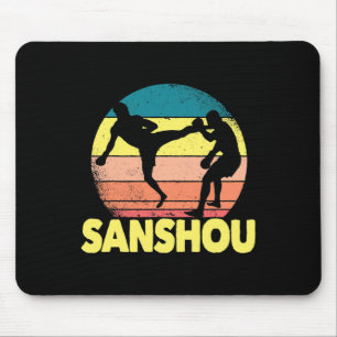 Tolle Sanshou-Design chinesische Kickboxen Kampfsp Mousepad