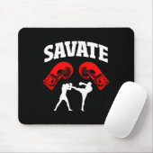 Tolle Savate-Boxdesign-Kick-MMA-Kickboxen Mousepad (Mit Mouse)