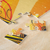 Tolle Saxophon-Strahlen von Musik Puzzle (Seite)