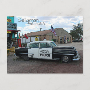 Tolle Seligman Route 66 Postkarte! Postkarte
