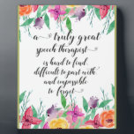 Tolle Sprachtherapeut danken SLP Geschenk Fotoplatte<br><div class="desc">Guter Sprachtherapeut bedankt sich bei Ihnen für ein tolles Angebot - Kunstdrucke aus verschiedenen Materialien. Eine tolle Geschenkidee, um Ihre Zuhause aufzuhellen. Kaufen Sie dieses Kunstwerk auch auf Telefonkisten, Kleidung, Tasse, Kissen und mehr. Poster und Kunstdruck auf Kleidung und für Ihre Wand - verschiedene Hintergründe - großartig für Sie und...</div>