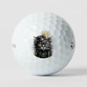 Tolle Steampunk-Katze Golfball (Vorderseite)