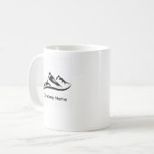Tolle Street Art Kaffeetasse (Vorderseite Links)