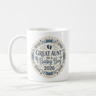 Tolle Tante für einen Babyjungen 2026 Tasse
