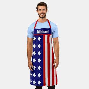 Tolle US-Flagge Design-Schürzen, Patriot BBQ Grill Schürze
