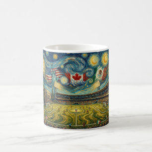 Tolle USA MX CA  Van Gogh Stil Fine Art Wandkunst Kaffeetasse
