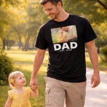 Tolle Väter haben ein Foto-T-Shirt gegründet