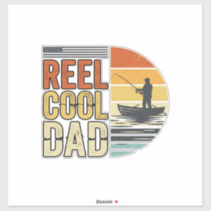 Tolle Vintage-Angler-T-Shirt Design für den coolen Aufkleber