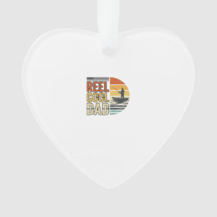 Tolle Vintage-Angler-T-Shirt Design für den coolen Ornament