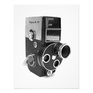 Tolle Vintage-Kamera-Druck/Poster! Fotodruck