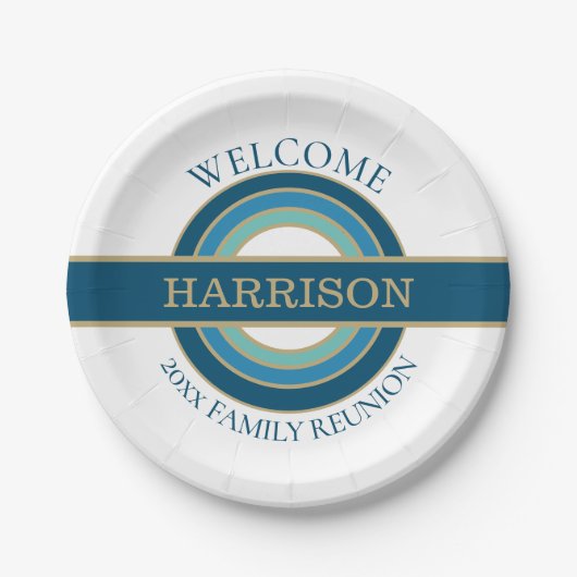 Tolle Wahl! Wiedersehen Paper-Party-Teller Pappteller (Vorderseite)