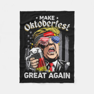 Tolle wieder lustige Trump Prost Beer Tasse Männer Fleecedecke