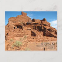 Tolle Wupatki Postcard!