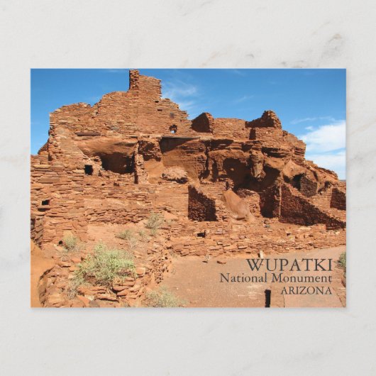 Tolle Wupatki Postcard! Postkarte (Vorderseite)