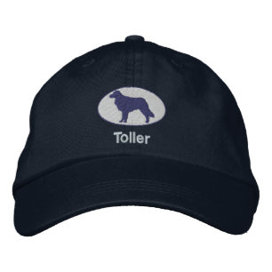 Toller bestickter Hut (blau)