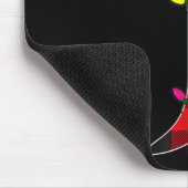 Toller Buchstabe J Anfangsname Büffel Kariert Weih Mousepad (Ecke)