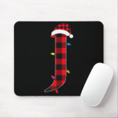 Toller Buchstabe J Anfangsname Büffel Kariert Weih Mousepad (Mit Mouse)
