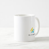 Toller Dachdecker personalisiertes Namensgeschenk Kaffeetasse (VorderseiteRechts)