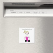 Toller Fitness-Trainer Magnet (In Situ (Geschirrspüler))