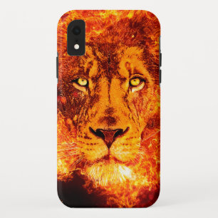 Toller Flammender Löwe Case-Mate iPhone Hülle