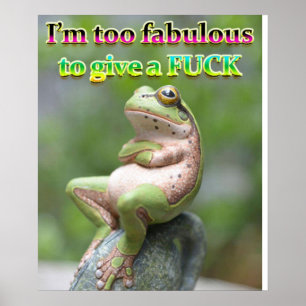 TOLLER FROSCH FREDDIE POSTER