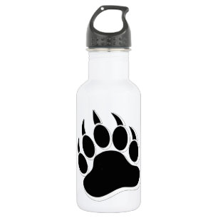 Toller Gay-Bär-Kralle B&W 3D-Effekt Trinkflasche