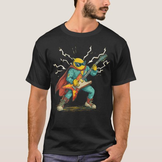 Toller Held Look Mit Cape Und T-Shirt (Vorderseite)
